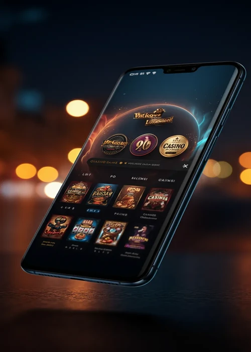 Tableau de bord Viggo Slots avec accès rapide aux fonctionnalités principales